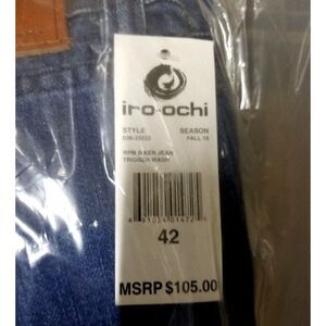 Iro-Ochi. Men's RPM Biker Jeans  - Trigger Wash - Premium Denim size 42